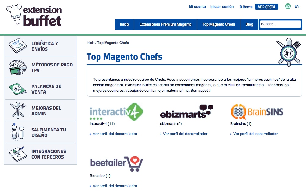 extensionbuffet top magento chefs