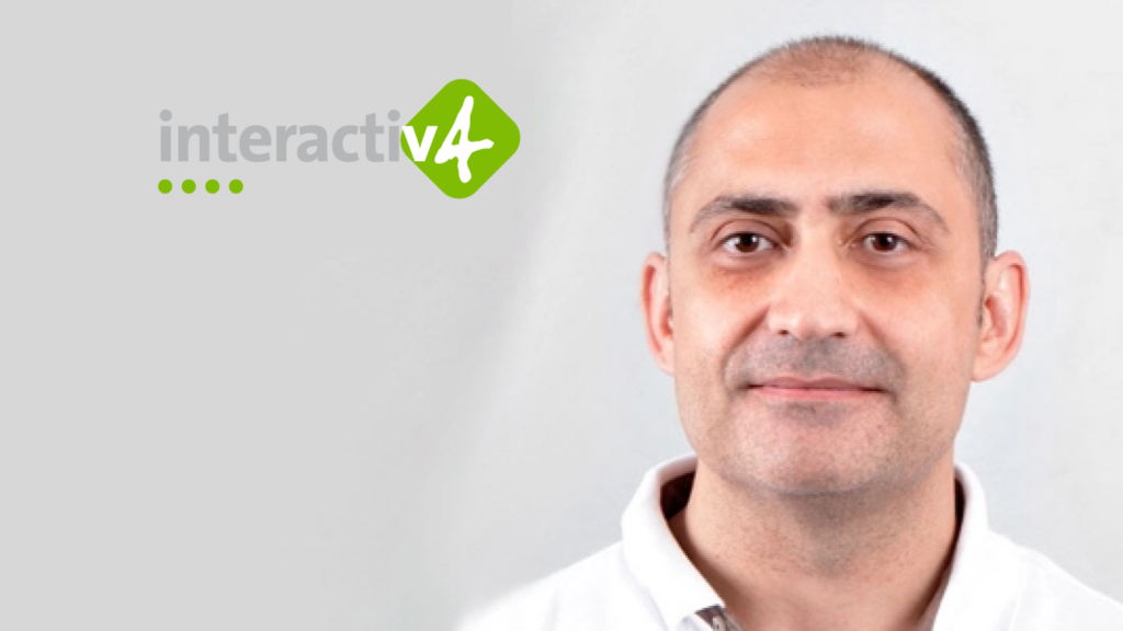 Alberto Pérez, new COO & General Manager of Interactiv4