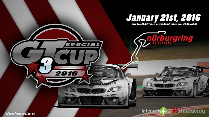 Interactiv4 patrocina la VIRTUARACING GT3 Special Cup