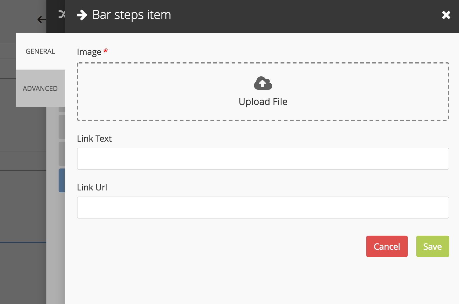 Bar Steps item